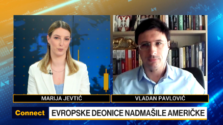 Pavlović: Evropske akcije će nastaviti rast, američke će zavisiti od poteza FEDa