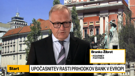 Žibret: Banke bodo še dosegale rekordne rezultate, a s počasnejšimi stopnjami rasti