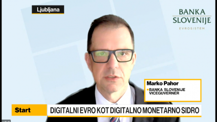Pahor: Digitalni evro konkurira ponudnikom kartičnih plačil in neobankam
