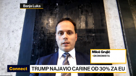 Grujić: Trump ostavio rok za dogovor sa EU, bilo bi opasno shvatiti ovaj ultimatum kao blef