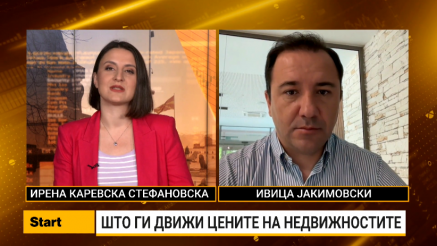 Јакимовски: Слабата понуда причина за растот на цени на становите