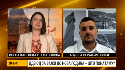 Серафимовски: Повисоко ДДВ ќе падне на товар на купувачите на станови