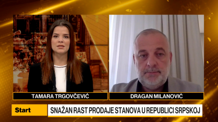 Milanović: Ne bi trebalo da dođe do stvaranja balona na tržištu nekretnina u Republici Srpskoj