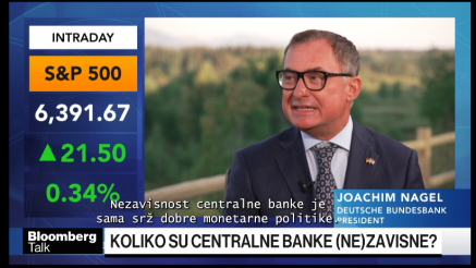 Nagel: Eurozona u ravnoteži – inflacija i kamate na 2%