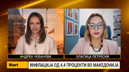 Петрески: Во следниот период се очекува стабилизација на инфлацијата