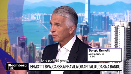 Ermotti: UBS ostaje globalna banka, uticaj carina nejasan