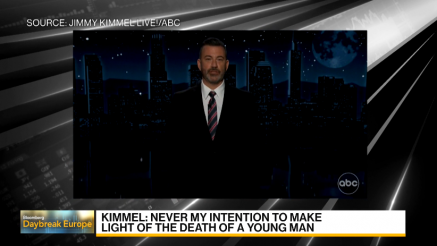 Jimmy Kimmel na ivici suza