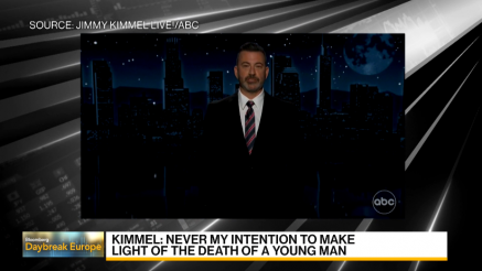 Jimmy Kimmel na robu solz