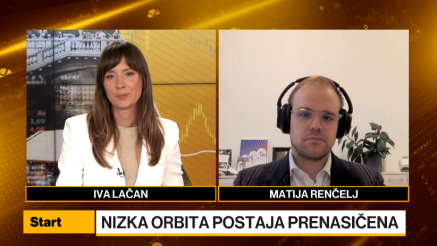 Renčelj: Regulacija orbit lahko pripelje do višjih stroškov za proizvodnjo satelitov