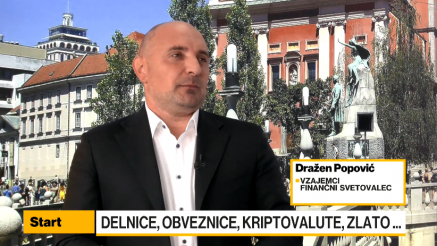 Popović: Povraševanje po delnicah je konstantno, priporočamo naložbe v domače delnice