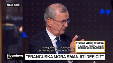 Villeroy: Francuska mora smanjiti fiskalnu neizvesnost
