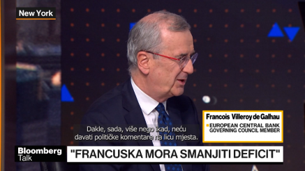 Villeroy: Francuska mora smanjiti fiskalnu neizvjesnost