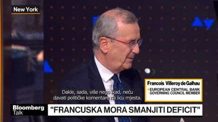 Villeroy: Francuska mora smanjiti fiskalnu neizvesnost