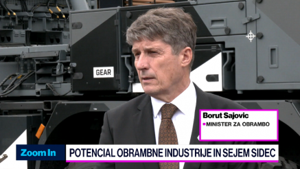 Na sejmu SIDEC tudi slovenski proizvajalci kažejo velik potencial obrambne industrije