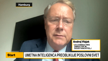 Vizjak: Vpeljava umetne inteligence v poslovne procese prinaša znatne prihranke