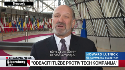 Lutnick: Niže carine za Europu ako ublaži propise za velike tehnološke tvrtke
