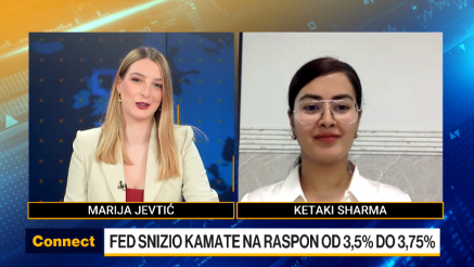 Sharma: Fed je bio agresivan u rezanju kamata tokom 2025, 2026. veoma neizvesna