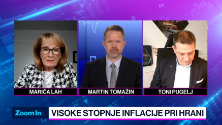 Višja potrošnja je trgovcem pokrila, kar je odnesla inflacija