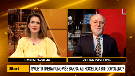 Pavlović: Bakar ulazi u eru strateškog metala